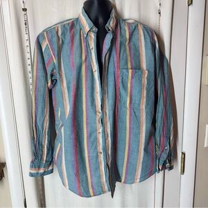 Vintage James River Traders Striped Shirt